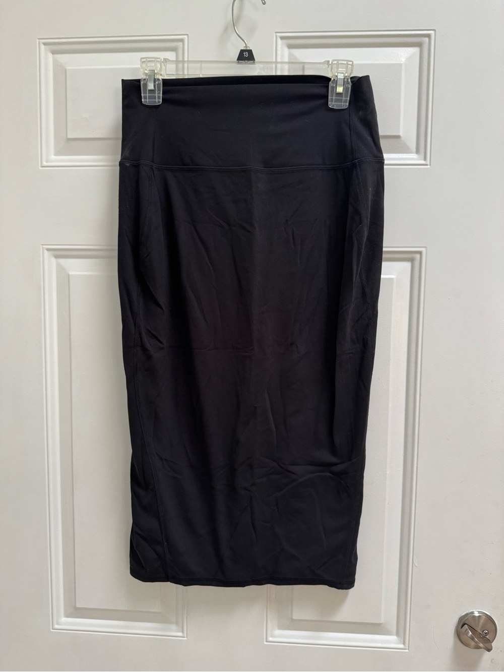 lululemon athletica Black Midi Pencil Skirt